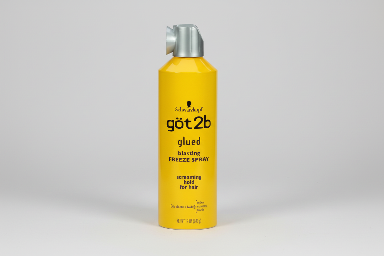 Got2b Glued Freeze Spray 12oz - Maximum Hold & Long-Lasting Frizz Control