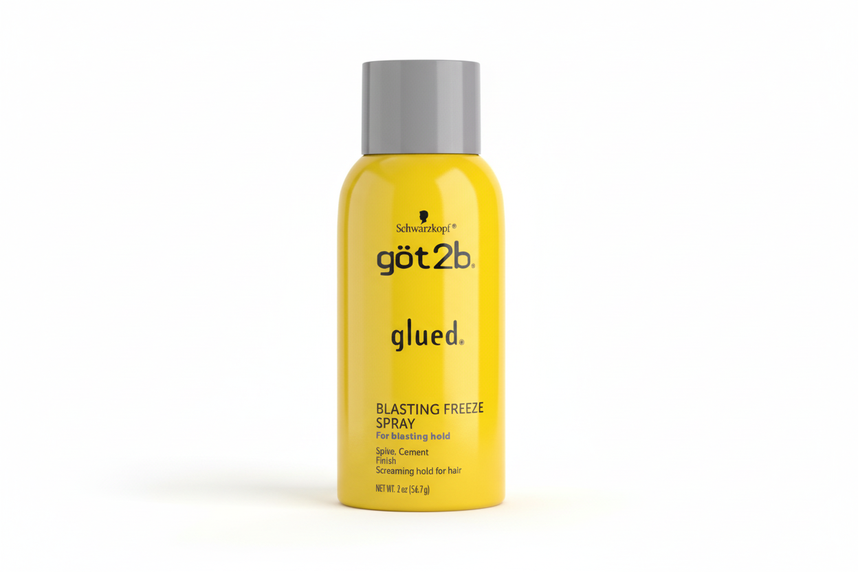 Got2b Glued Freeze Spray 2oz - Maximum Hold & Frizz Control
