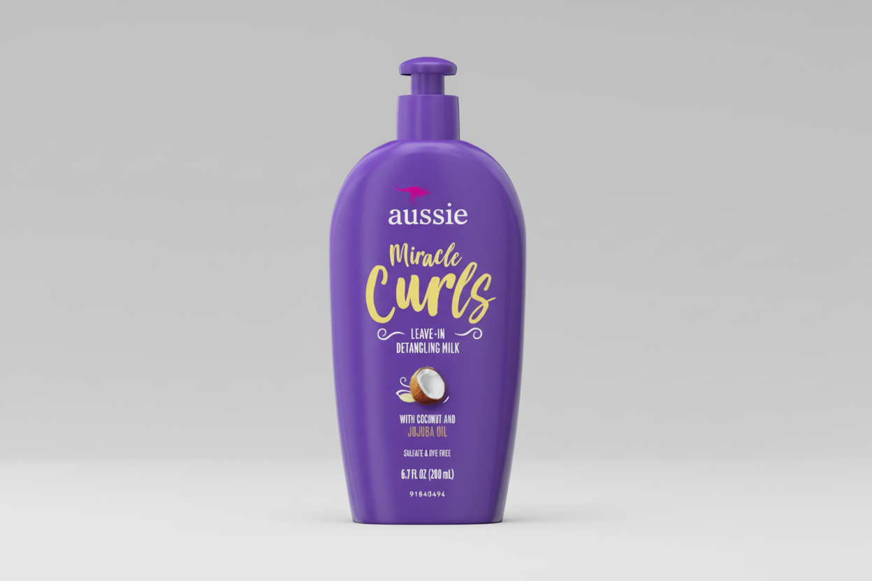 AUSSIE MIRACLE CURLS LVE IN DETANG MILK
