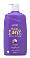 Aussie Miracle Curls Conditioner – 26.2 oz | Hydrating & Curl-Defining Hair Moisturizer
