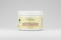 Shea Moisture jar of Jamaican Black Castor Oil Strengthen & Restore Leave-In Conditioner on a white background
