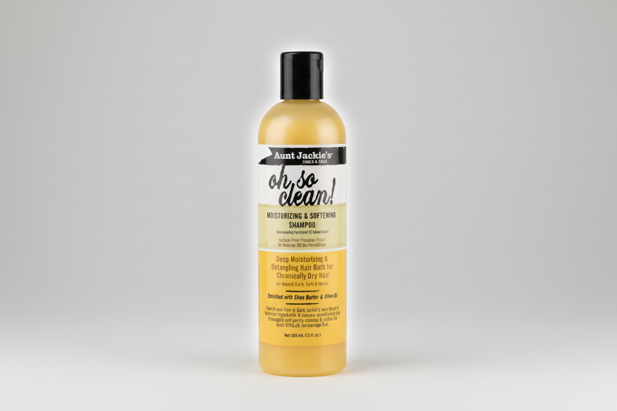 AUNT JACKIE OH SO CLEAN Moisturizing & Softening SHAMPOO 12 OZ