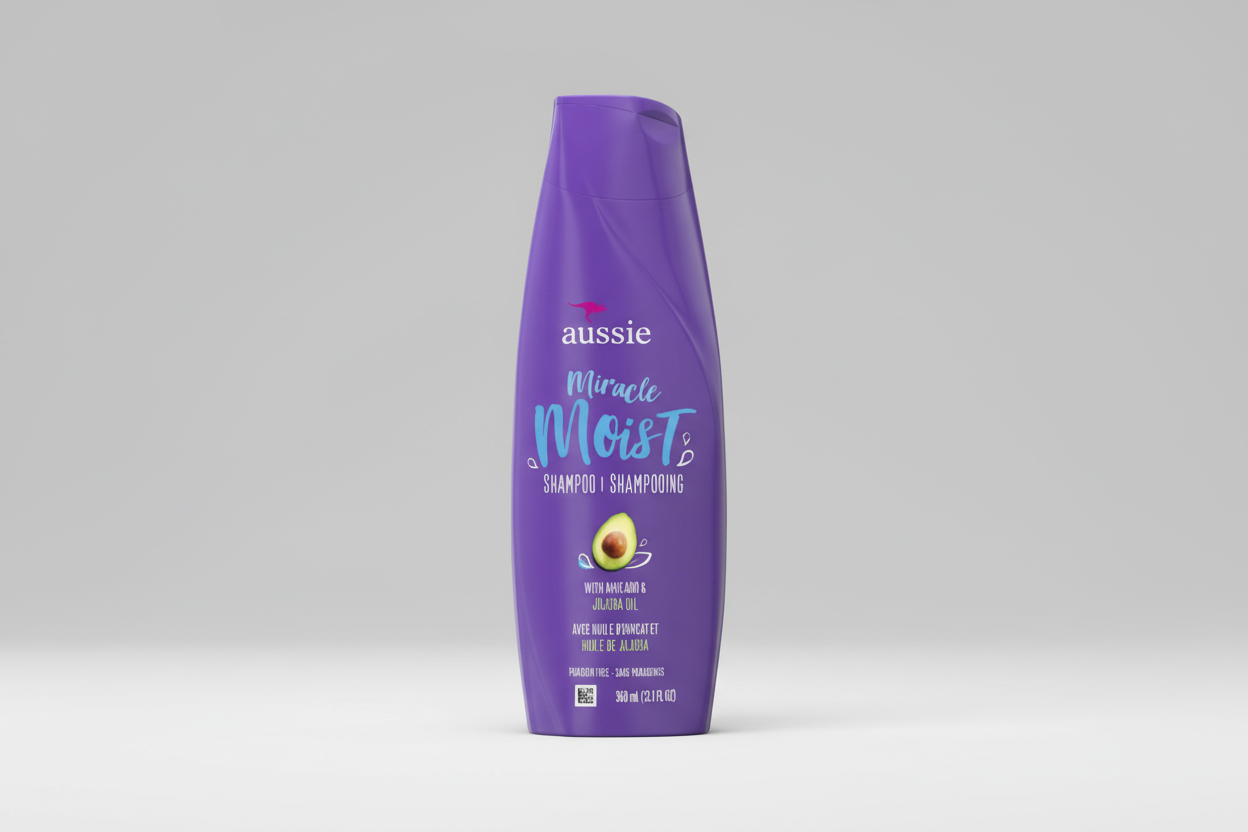 AUSSIE MIRACLE MOIST SHAMPOO 12.1 OZ