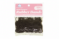 Black Hair Rubber Bands – Durable Elastic Hair Ties for Styling & Braiding