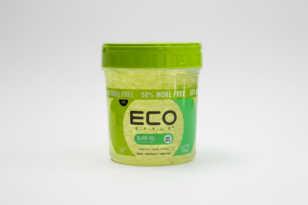 Eco Style Olive Oil Styling Gel 32 oz Bonus Size - Maximum Hold Hair Gel