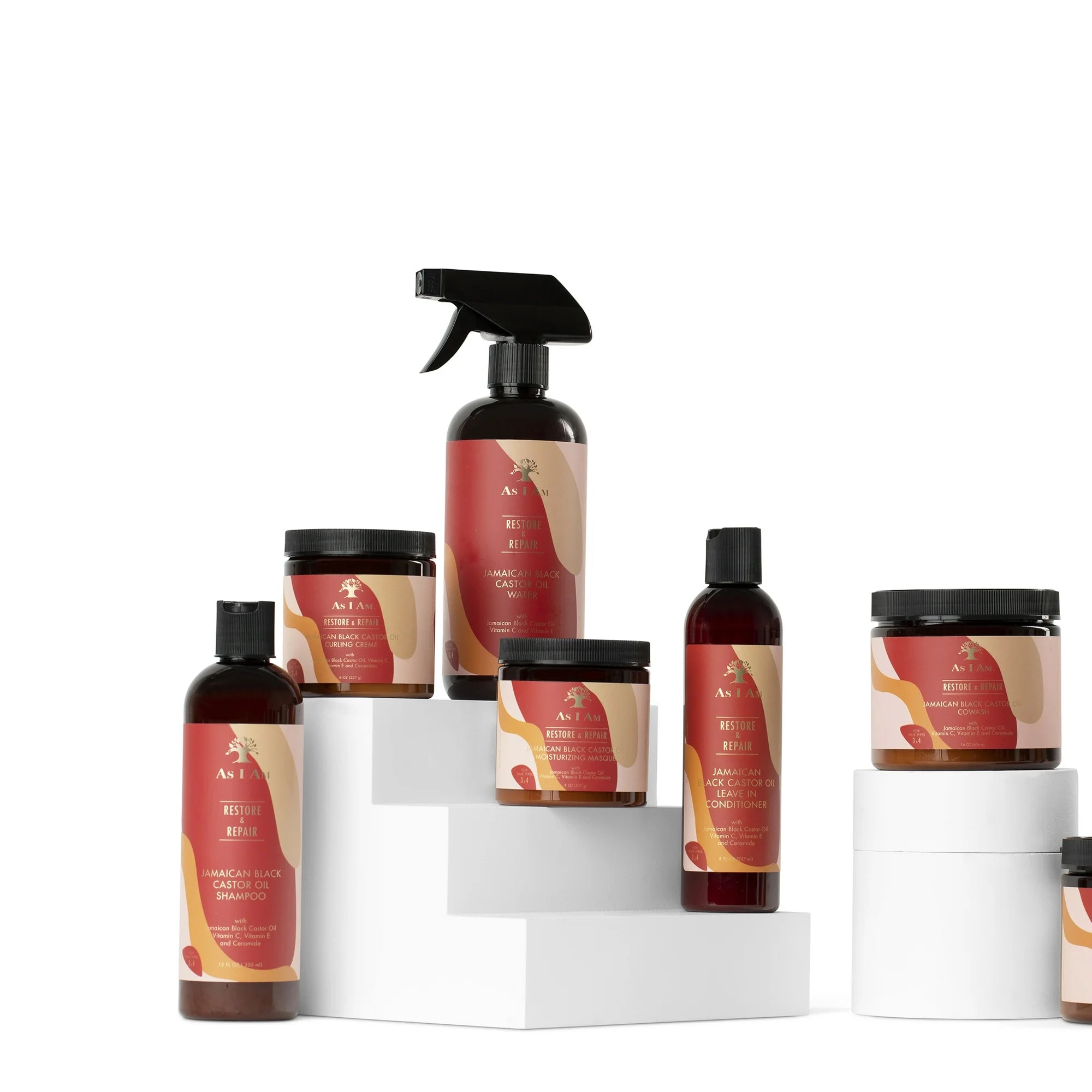 AS I AM Rosemary Rice Water, 16 fl oz Strengthening & Hydrating Hair Treatment