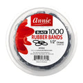 1000 Black Rubber Bands