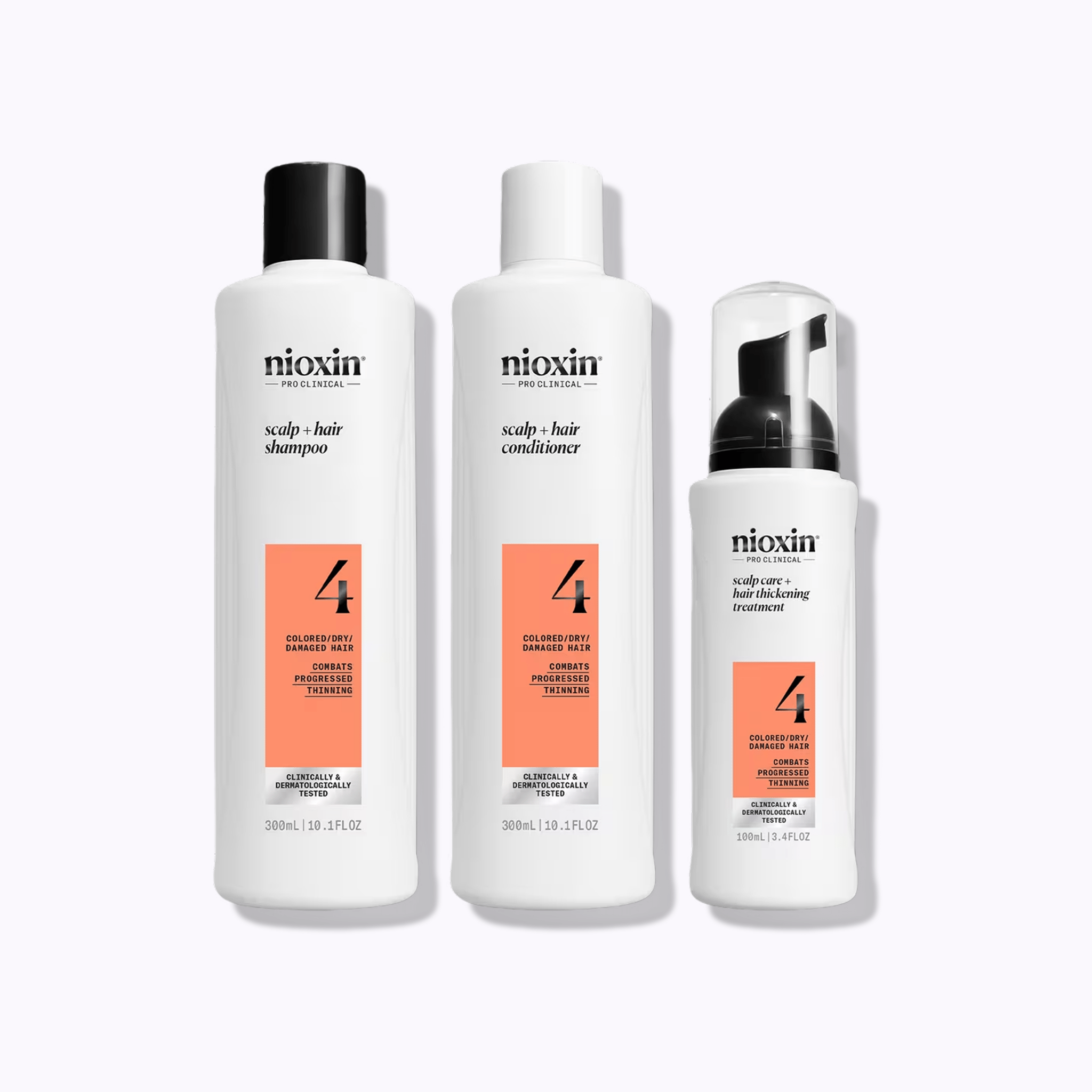 Nioxin System 4 Kit for Colored Hair with Progressed Thinning