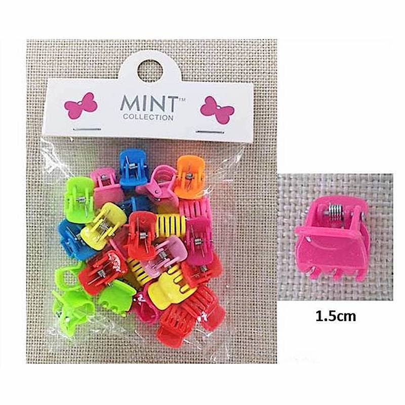 Mini Rainbow Claw Clips