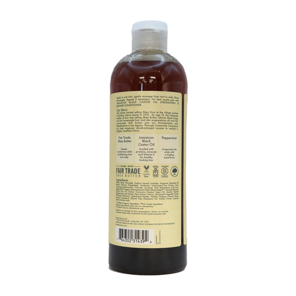 Shea Moisture Jamaican Black Castor Oil Strength & Restore Shampoo 19.8oz – Hair Growth & Repair